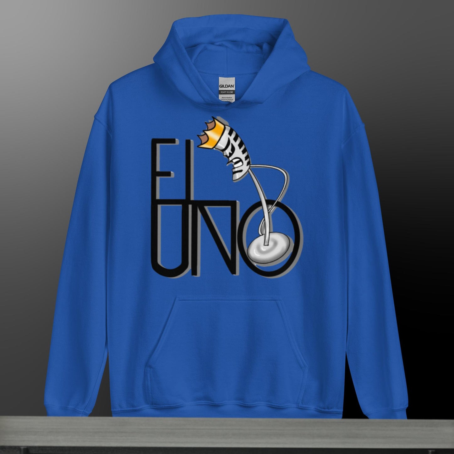 EL UNO dark logo Hoodie