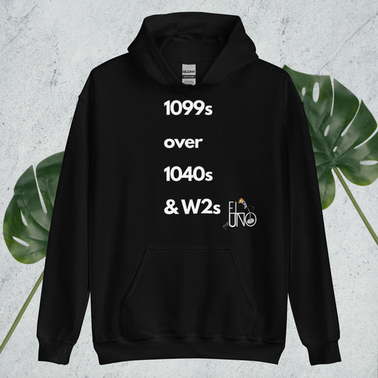1040s Black Hoodie